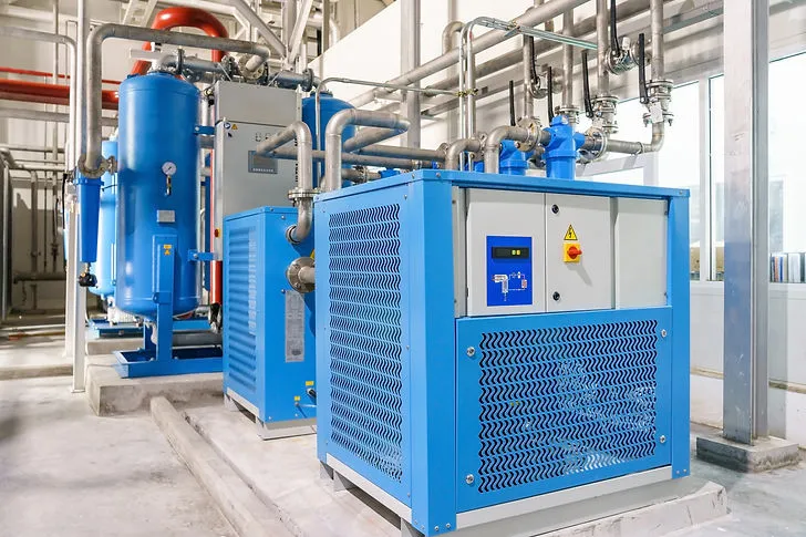 Industrial air compressor equipment